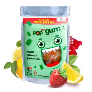 Multivitamins Gummies for Kids and Adults Pop the gum