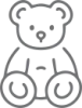 Gray bear 50x50