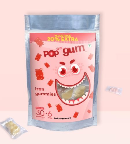 Iron+B12 Gummies for Kids | Iron supplement | Child Growth